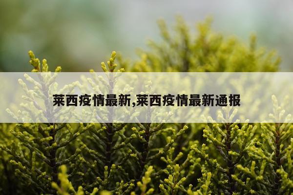 莱西疫情最新,莱西疫情最新通报